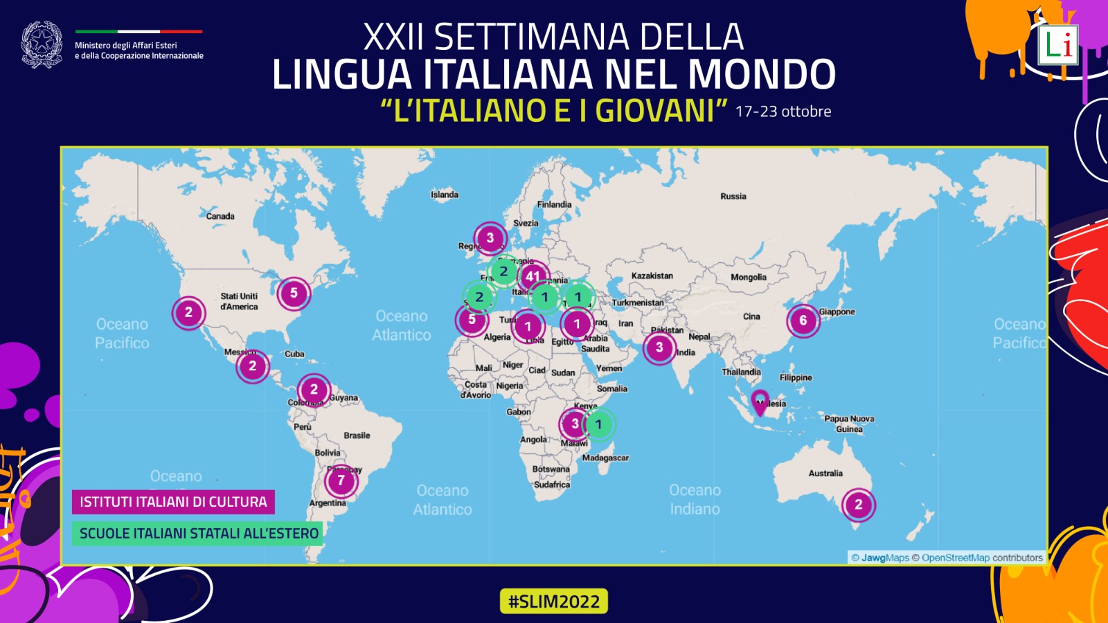 XXII Settimana della Lingua Italiana nel Mondo